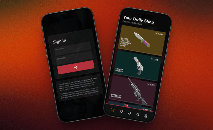 Valorant Store Scanner